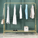 Space-Saving Clothes Organizer with Balcony Drying Option & Stylish Rack - Efficiently Organize, Dry, and Display Clothes with Elegance