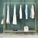 Versatile Steel Coat Rack with Balcony Drying Capability