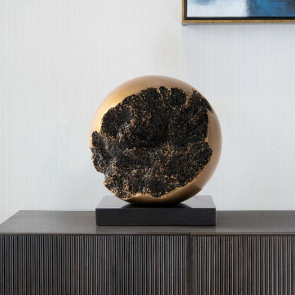 Chic Corrosion-Inspired FRP Sculpture for Stunning Home Accents
