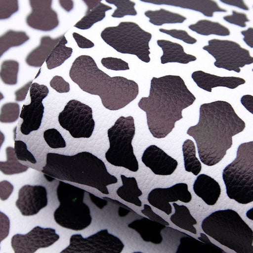 Dot Print Faux Leather Fabric: Crafting Essential, 20*34 inches