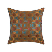 Chic Nordic Caramel Geometric Cushion Covers for an Elegant Home Transformation