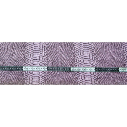 Elegant Gator Textured Matte Faux Leather Crafting Roll - Premium Quality for Creative Projects