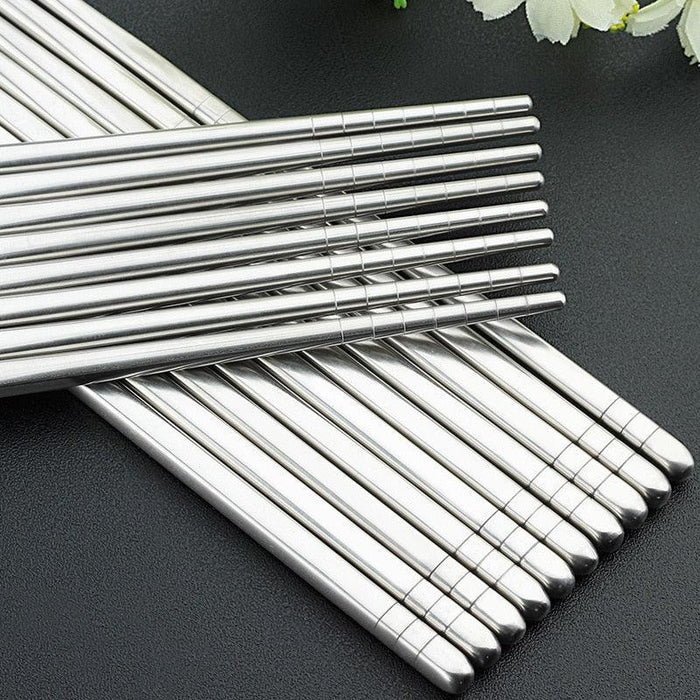 Korean Stainless Steel Chopsticks for Sushi - Premium Quality and Eco-Friendly