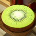 Juicy 3D Fruit Plush Cushion Trio - Watermelon, Kiwi, Lemon Home Decor Set