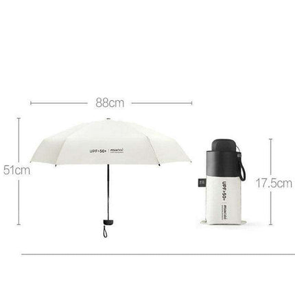Elegant UV Shield Travel Umbrella for Women - Your Stylish Weather Companion