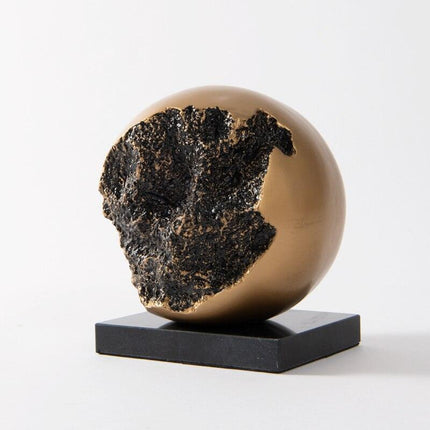 Chic Corrosion-Inspired FRP Sculpture for Stunning Home Accents