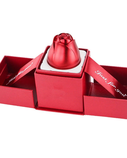 Elegant Rose-Themed Jewelry Organizer - Luxurious Floral Storage Box for Cherished Moments