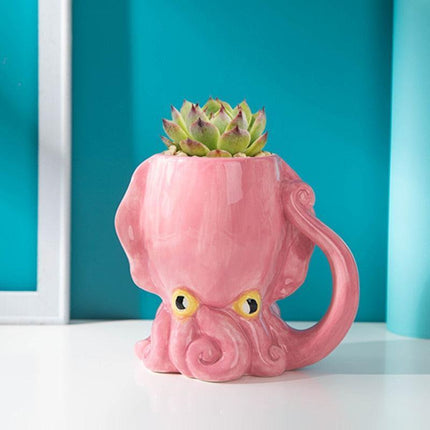 Whimsical 3D Octopus Coffee Mug - Quirky and Practical Delight