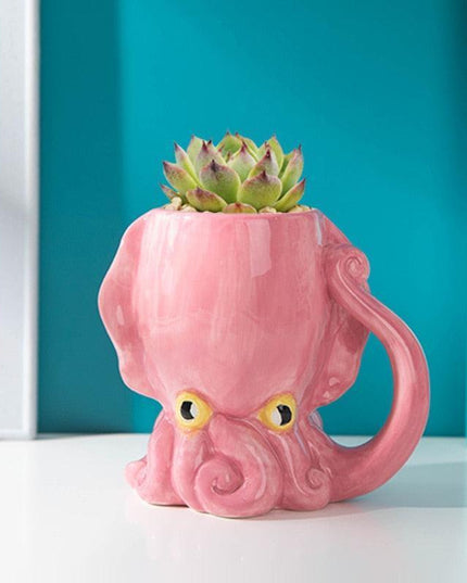 Whimsical 3D Octopus Coffee Mug - Quirky and Practical Delight
