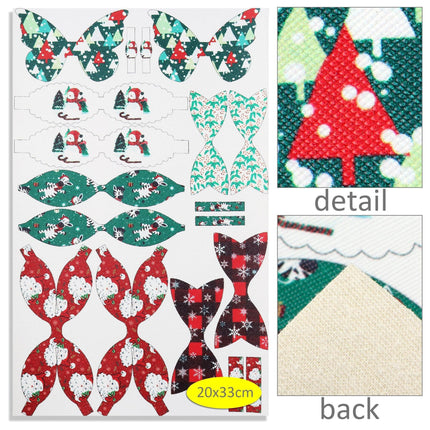 Spooky Season Cartoon Leather DIY Craft Kit: Creative Project Bundle