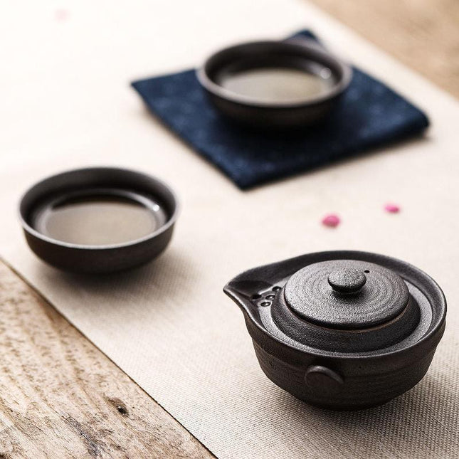 Elegant Explorer's Tea Set for the Discerning Traveler
