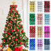 Festive Glittering Holiday Bauble Set