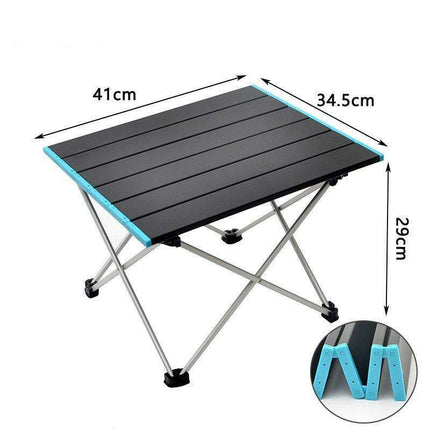 Portable Ultralight Aluminum Camping Table for Adventurers