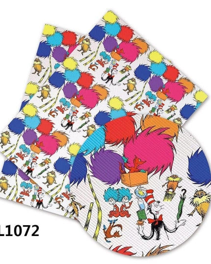 Elegant Monochrome Floral Faux Leather Crafting Set: Unleash Your DIY Creativity