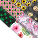 Floral Dreams: Luxurious 20*33cm Faux Leather Fabric for DIY Crafts and Handmade Accessories