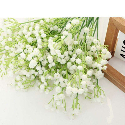 Lifelike Silk Baby's Breath Floral Stems for Exquisite Home Décor and Crafting