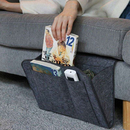 Bedside Organizer with Multi-Pocket Design and Anti-Slip Feature