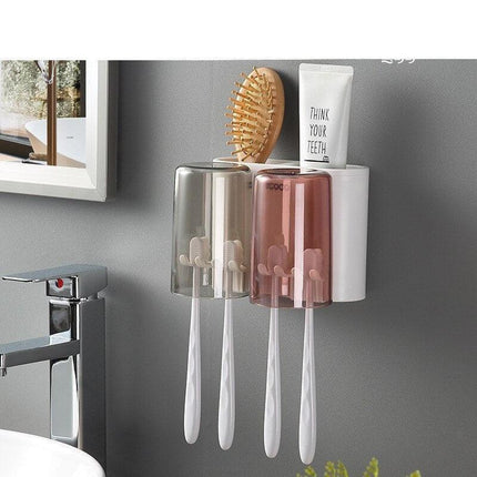 Family-Friendly Toothbrush Holder - Ultimate Bathroom Organizer for Shared Spaces