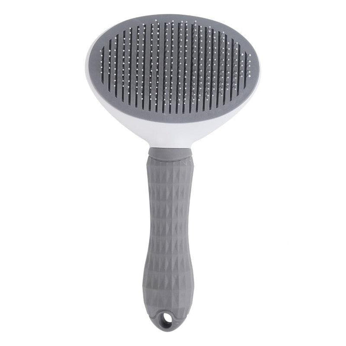 Ultimate Self-Cleaning Pet Grooming Tool for Dogs and Cats - Featuring Dematting Function for Hassle-Free Grooming