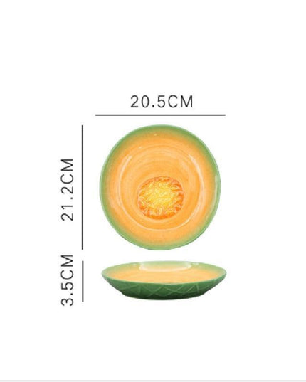 Artistic Ceramic Fruit Plate Collection for Elegant Dining