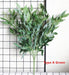 Exquisite Willow Bouquet: Stunning Lifelike Fake Leaf Display for Elegant Decor
