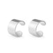 Stylish Gold Stainless Steel Fake Piercing Ear Cuffs for Men, Women, and Teens