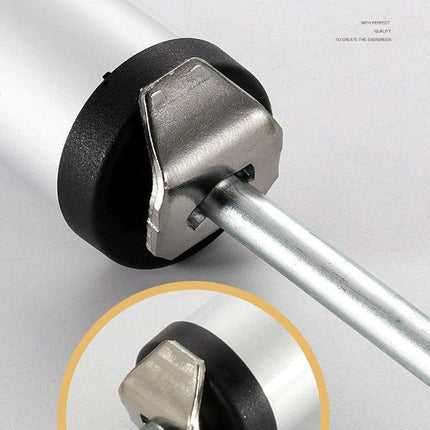 Pneumatic Automatic Door Closer - Adjustable, Silent, and Durable Aluminum Design