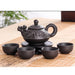 Zen Dragon Purple Clay Teapot Set with Kung Fu Tea Artistry