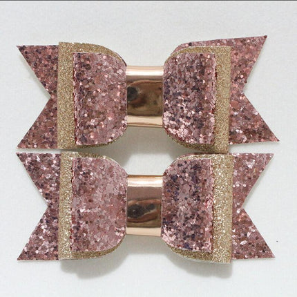 Sparkling Iridescent PU Leather A4 Crafting Sheets