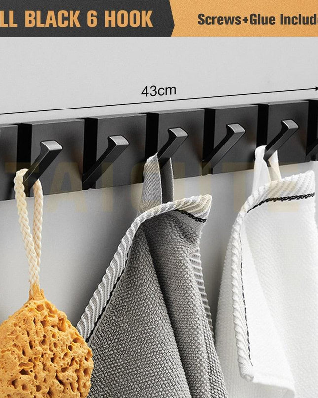 Elegant Modular Wall-Mounted Organizer with Versatile Installation Options