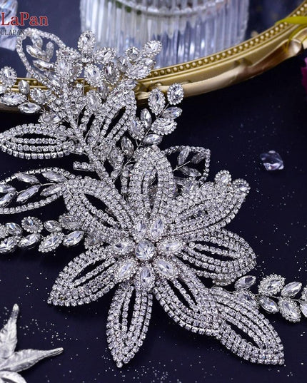 Glistening Rhinestone Bridal Hair Vine - Elegant Wedding Accessory