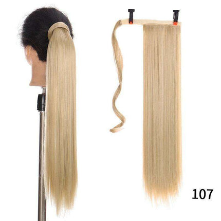 Transformative 24-Inch Magic Sticker Ponytail Extension