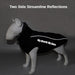Winter Fur-Lined Waterproof Coat for Large Dogs