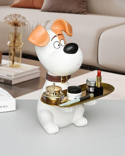 Snoopy-Inspired Key Storage Tray: Whimsical Elegance for Home and Gifting