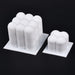 Soy Wax Candle Making Kit with 3D Square Cube Mold for Aromatherapy Therapy