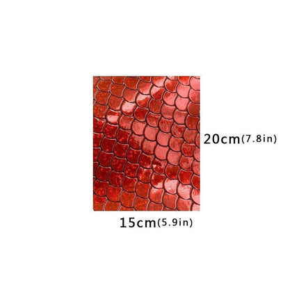 Holographic Mermaid Faux Leather - Ultimate DIY Essential for Creators