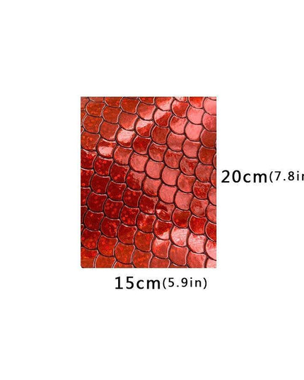 Holographic Mermaid Faux Leather - Ultimate DIY Essential for Creators