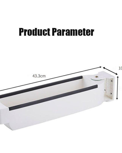 360° Rotating Wall-Mount Storage Organizer for Effortless Space Management