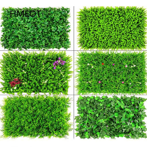 40*60 Artificial Green Plants Wall Panel Lawn Carpet Fake Grass Wall Turf Landscaping Decor For Home Outdoor Wedding Backdrop-0-Très Elite-01-Très Elite