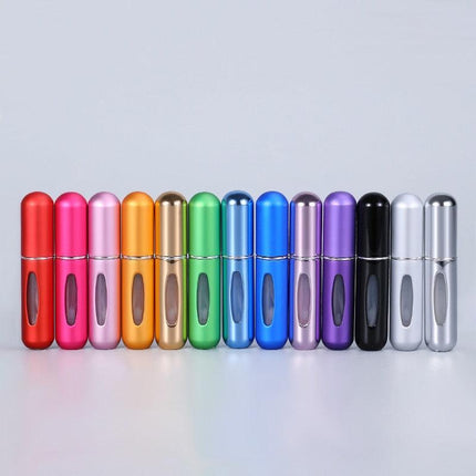 5ml Luxury Travel Perfume Atomizer: Stylish Aluminum Fragrance Sprayer for Sophisticated Journeys