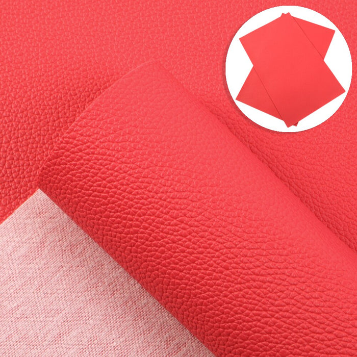 Luxurious Lychee Grain Faux Leather Fabric Bundle for Crafting Stylish Accessories