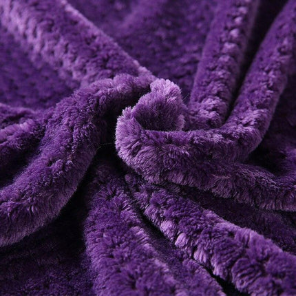 Plush 100% Cotton Cut Velvet Men's Luxury Bathrobe - Unmatched Comfort and Style