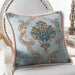 Elegant Handcrafted Beaded Jacquard Pillow Cover - Premium Home Decor Accent 48x48cm