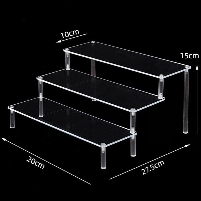 Elegant Acrylic Display Stand for Stylish Merchandise Presentation