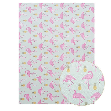 Magical Unicorn and Flamingo Leather Crafting Set