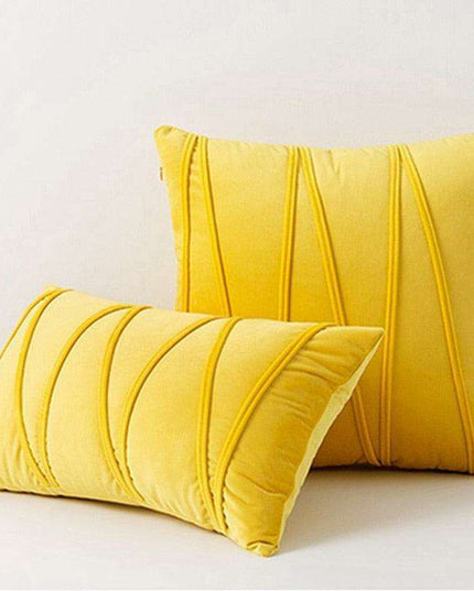 Elegant Bohemian Velvet Cushion Covers with Playful Pompoms - Revitalize Your Home Decor