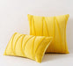 Luxurious Bohemian Velvet Pillow Covers with Pompoms - Elevate Your Home Decor