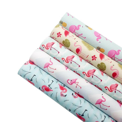 Magical Unicorn and Flamingo Leather Crafting Set