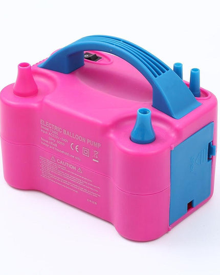 Rapid Quiet Inflate Dual Port Electric Balloon Pump for Effortless Decorating