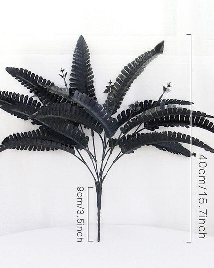 Luxurious Black Silk Floral Arrangement